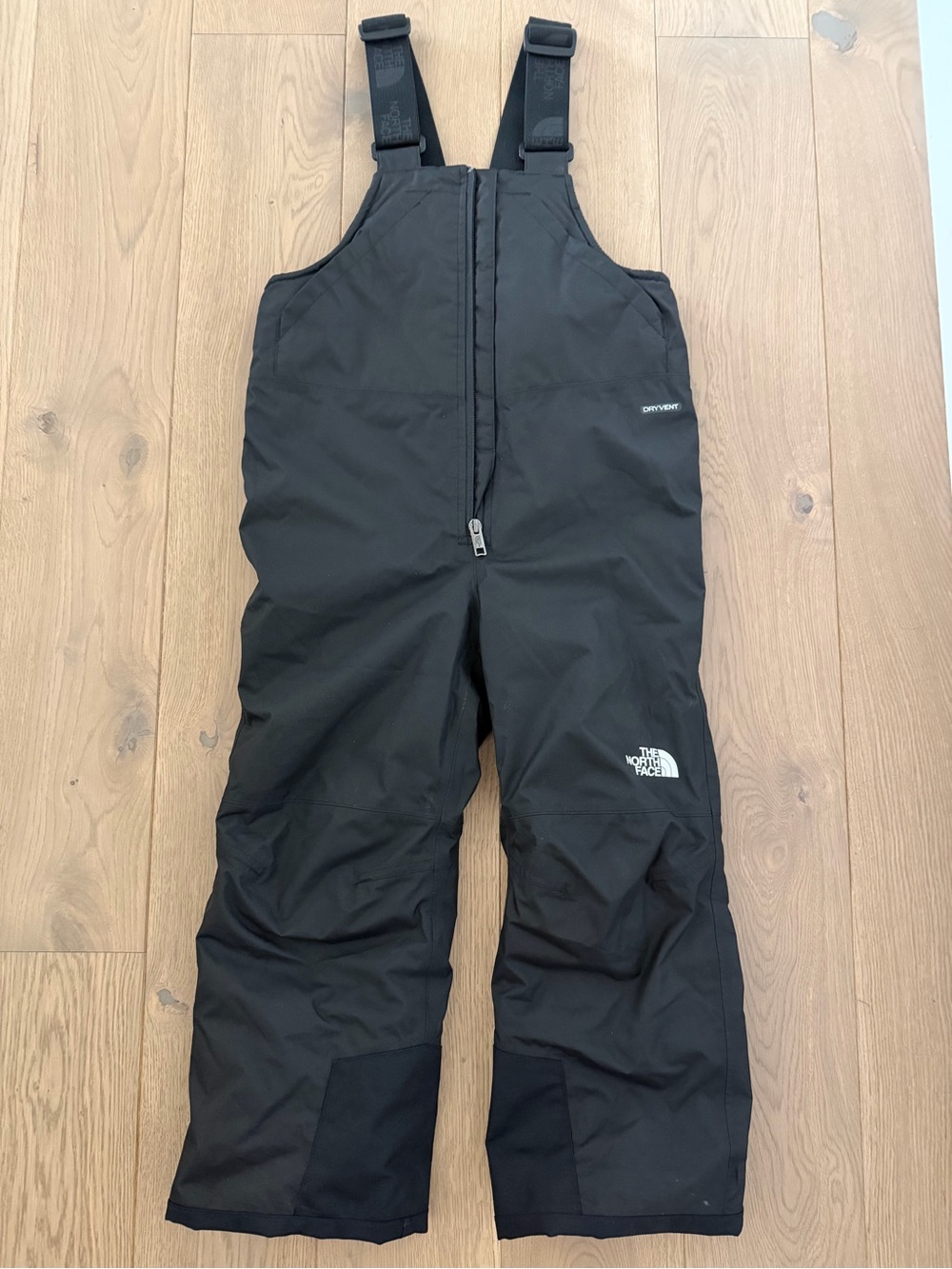 The North Face Black Kids Snow Overalls